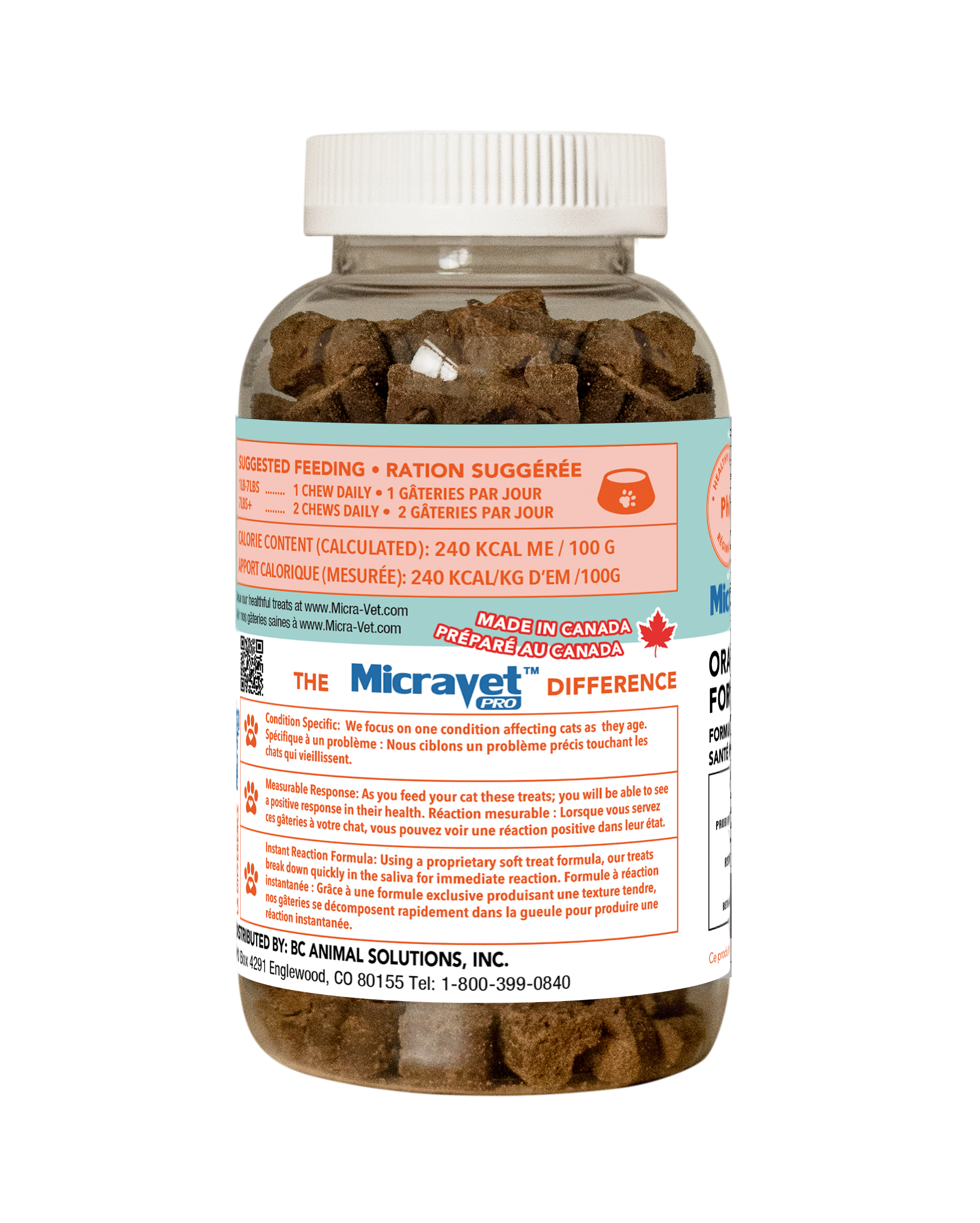 MicraVet™ Cat Oral Health Formula Soft Chews
