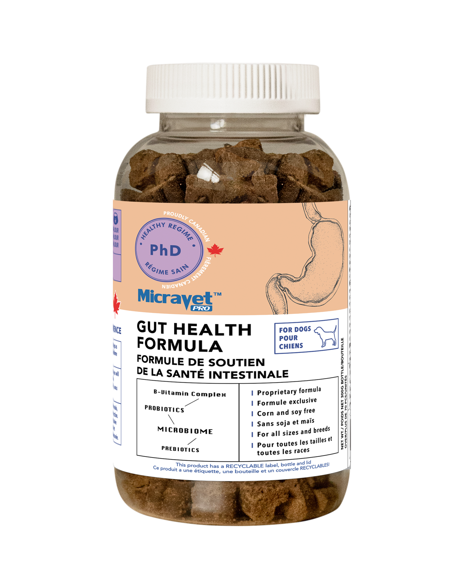 MicraVet™ Dog Gut Health Soft Chews