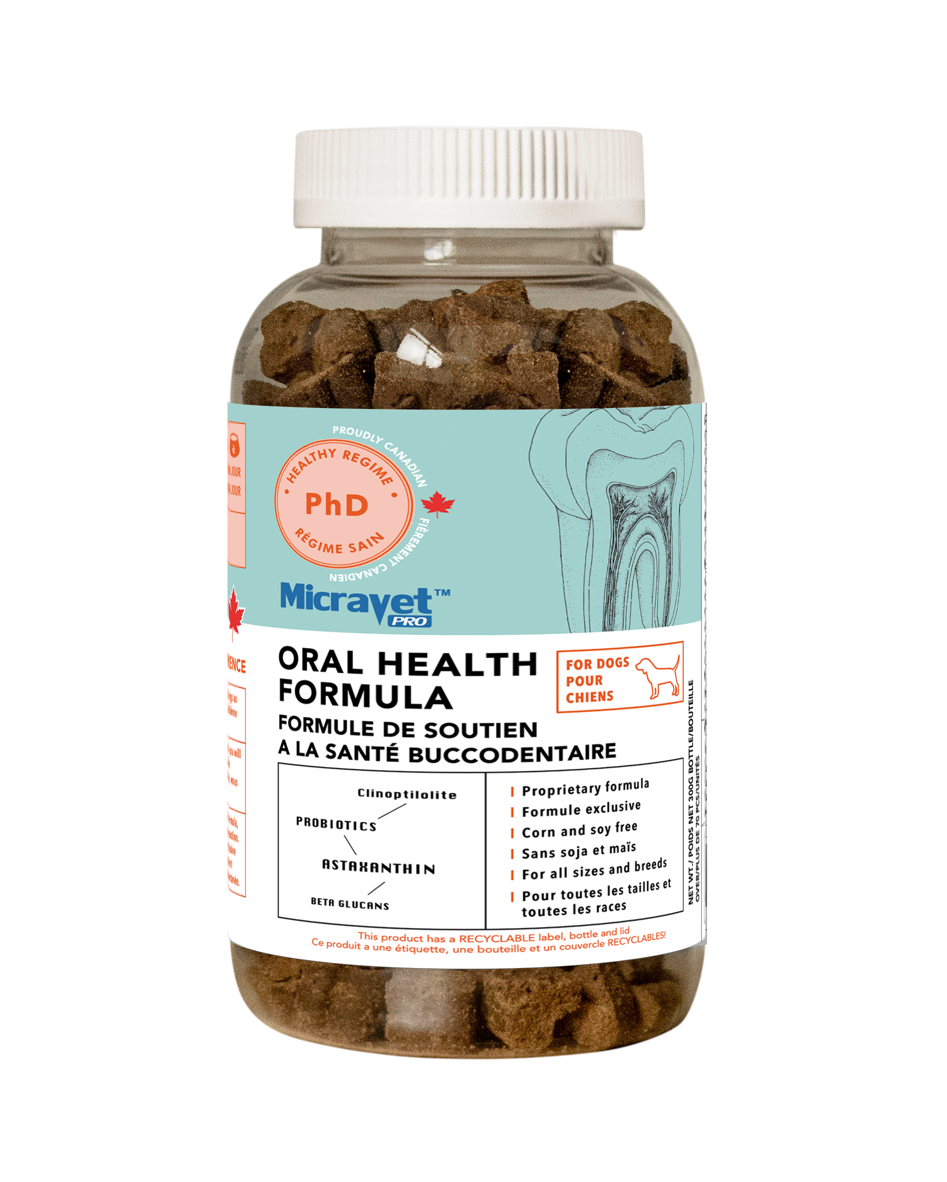 MicraVet™ Dog Oral Health Formula Soft Chews