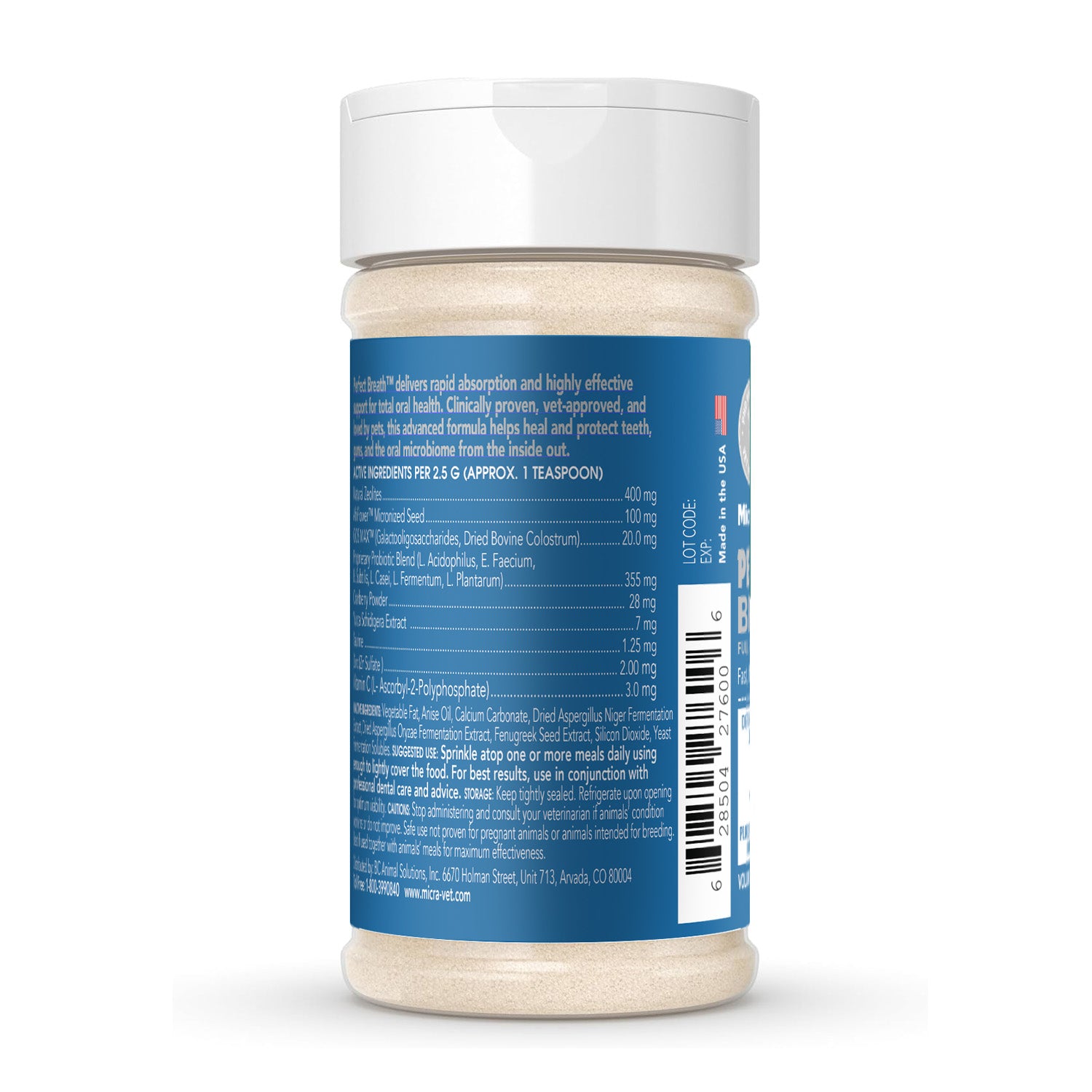 Perfect Breath™ For Dogs, Total Oral Care Dental Topper – 5 oz